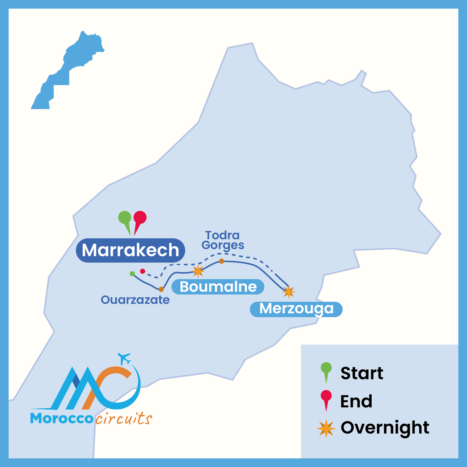 3 Days Desert Tour from Marrakech